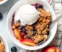 Blueberry Peach Crumble: A Delectable Dessert That Marries Summer Fruits Perfectly